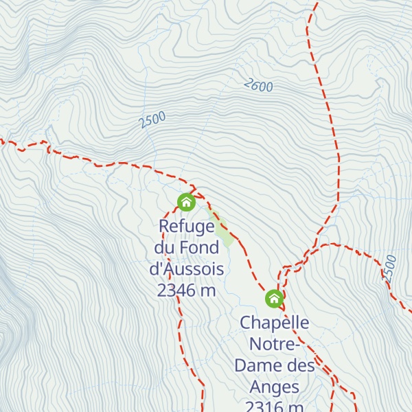 Map of Chalet de Marie