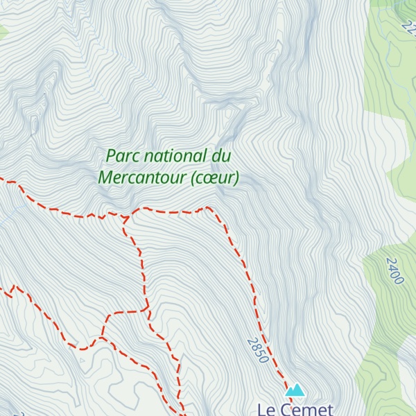 Map of Le Cimet