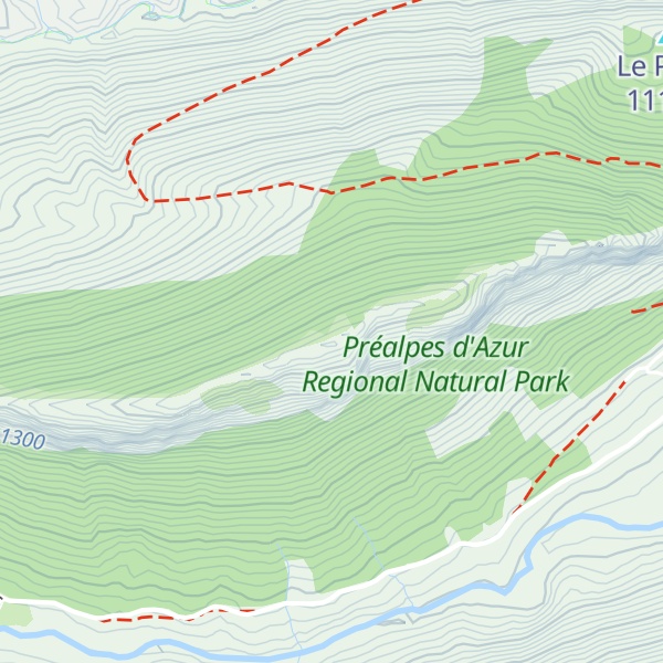 Map of Ubac de Tra Castel