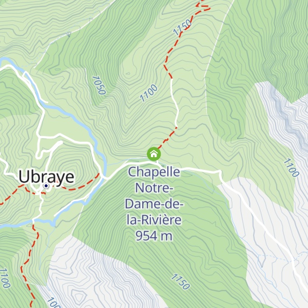 Map of Chapelle Notre-Dame-de-la-Rivière