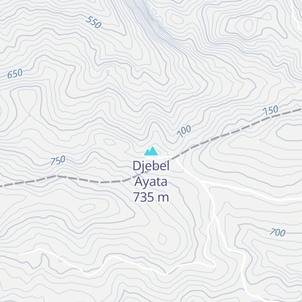Map of Djebel Ayata