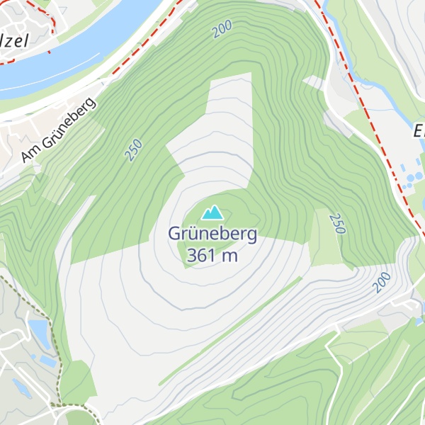 Map of Grüneberg