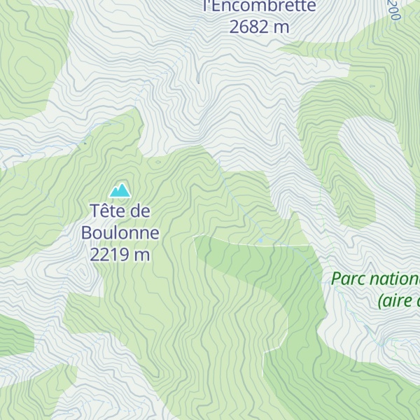 Map of Cabane des Muletiers