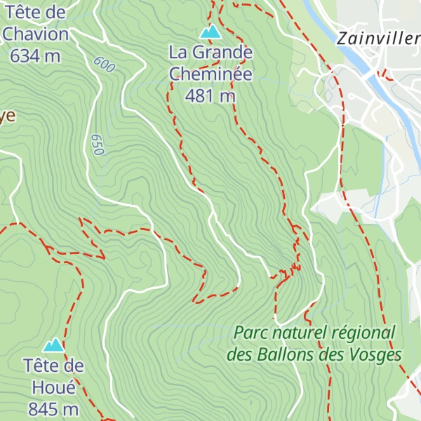Map of Chalet du Solem