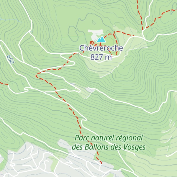 Map of Gîte Écureuil & Sapin