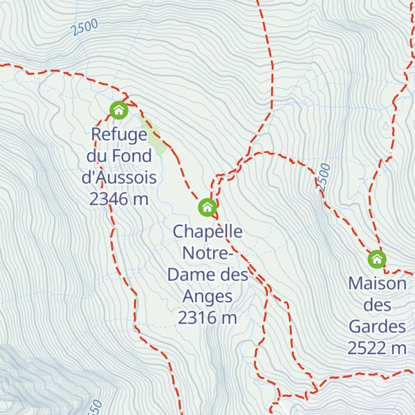 Map of Chapelle Notre-Dame des Anges
