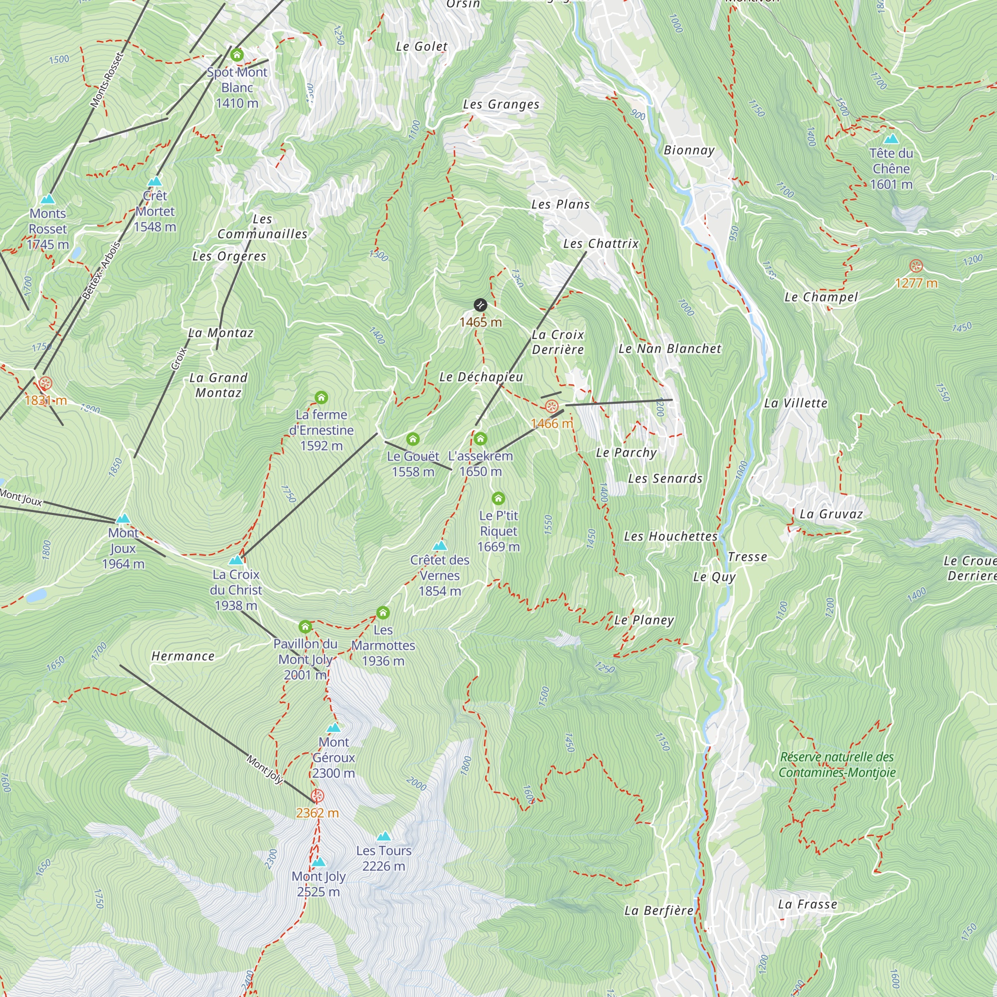 Le P'tit Riquet map