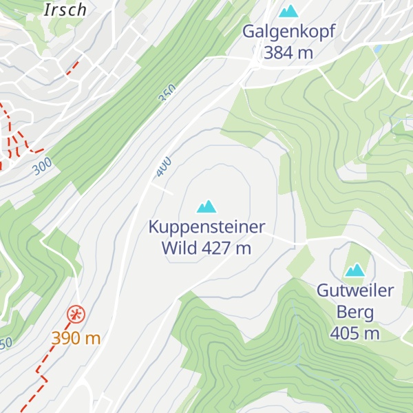 Map of Kuppensteiner Wild