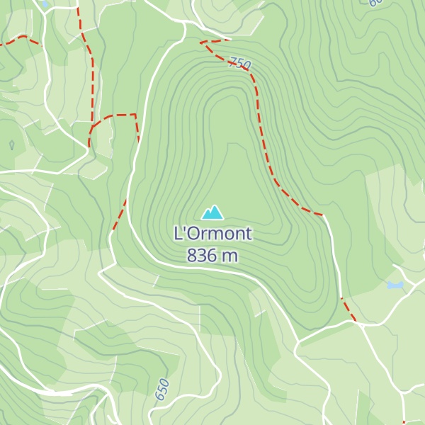 Map of L'Ormont