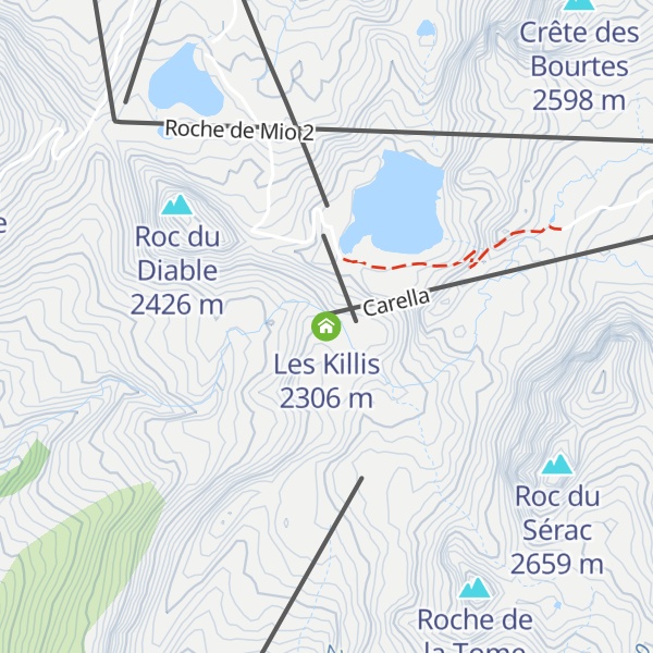 Map of Les Killis
