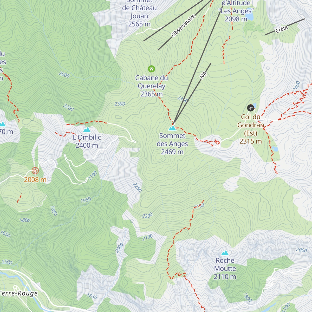 Gondran E map