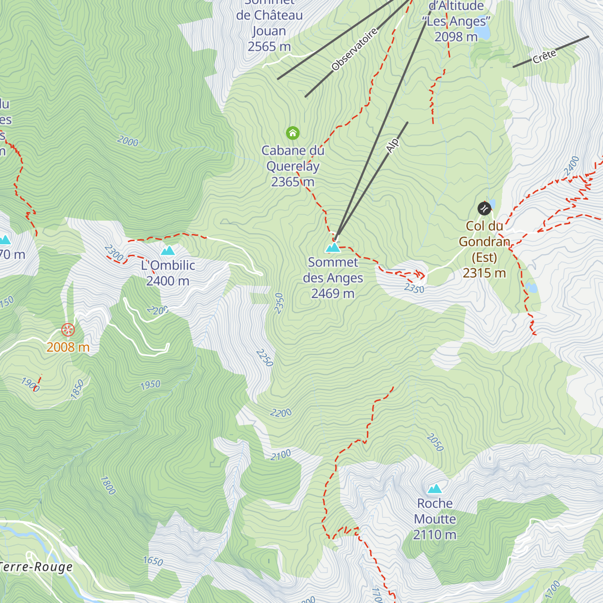 Gondran E map