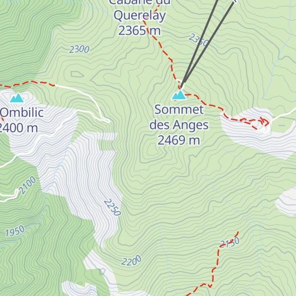 Map of Gondran E