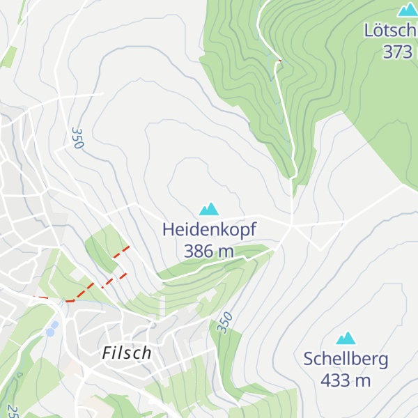 Map of Heidenkopf