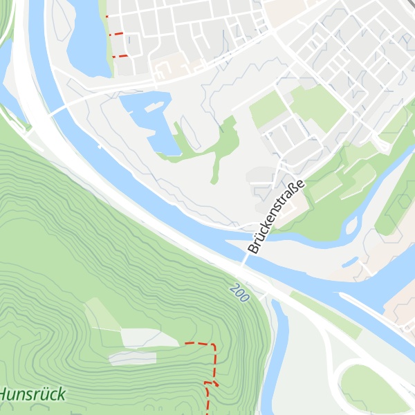 Map of Almhütte Dillingen
