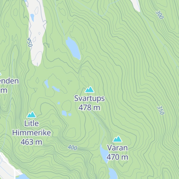 Map of Svartups