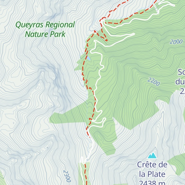 Map of Cabane du Plan du Vallon