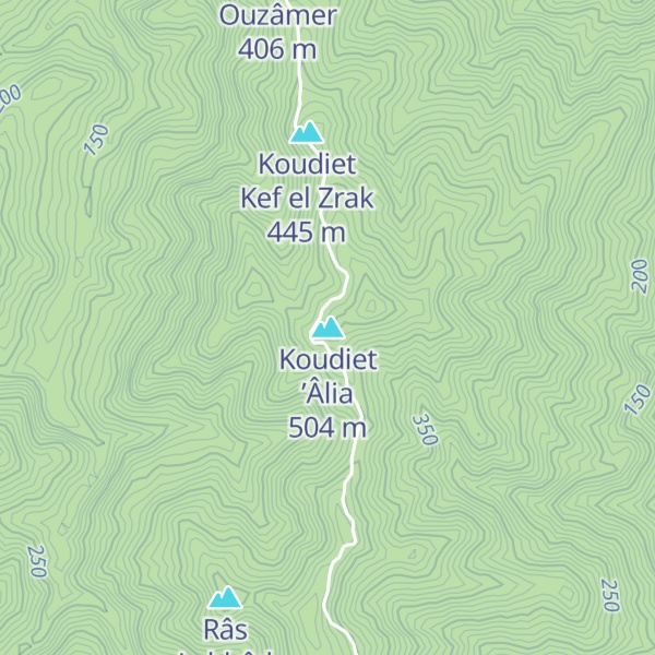 Map of Koudiet ’Âlia