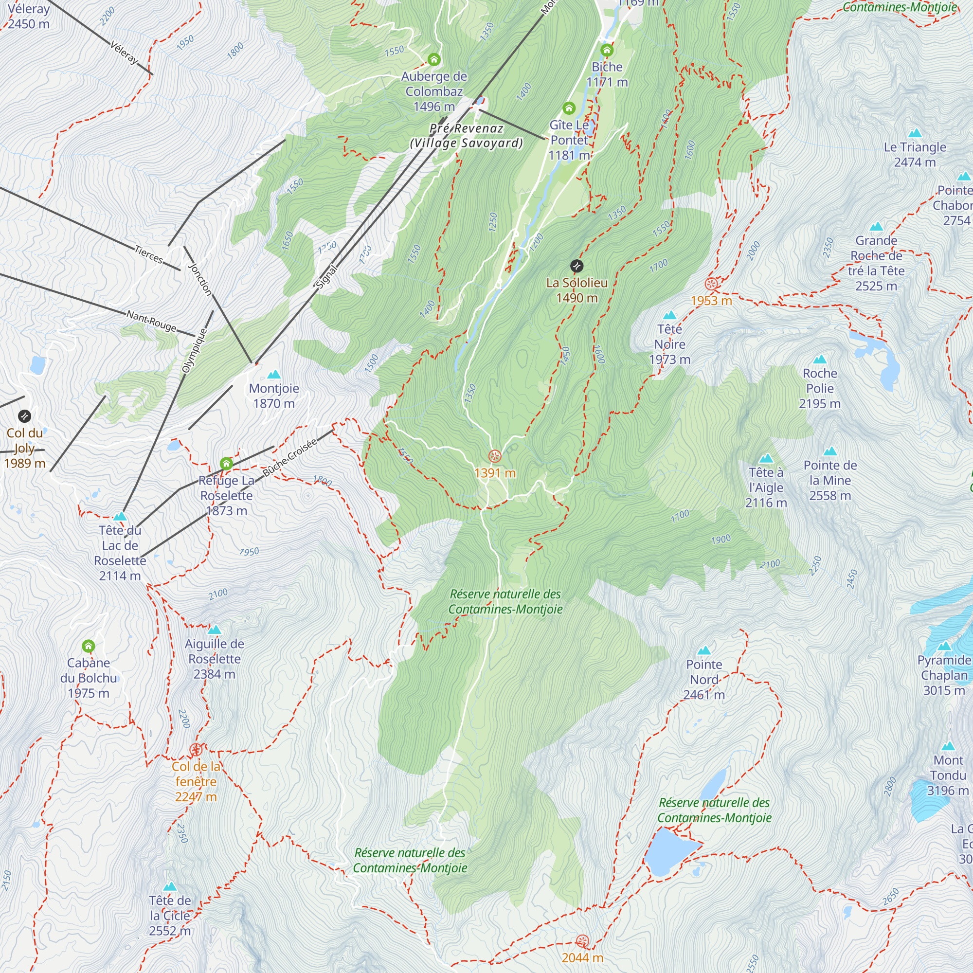 Alpinus Lodge map