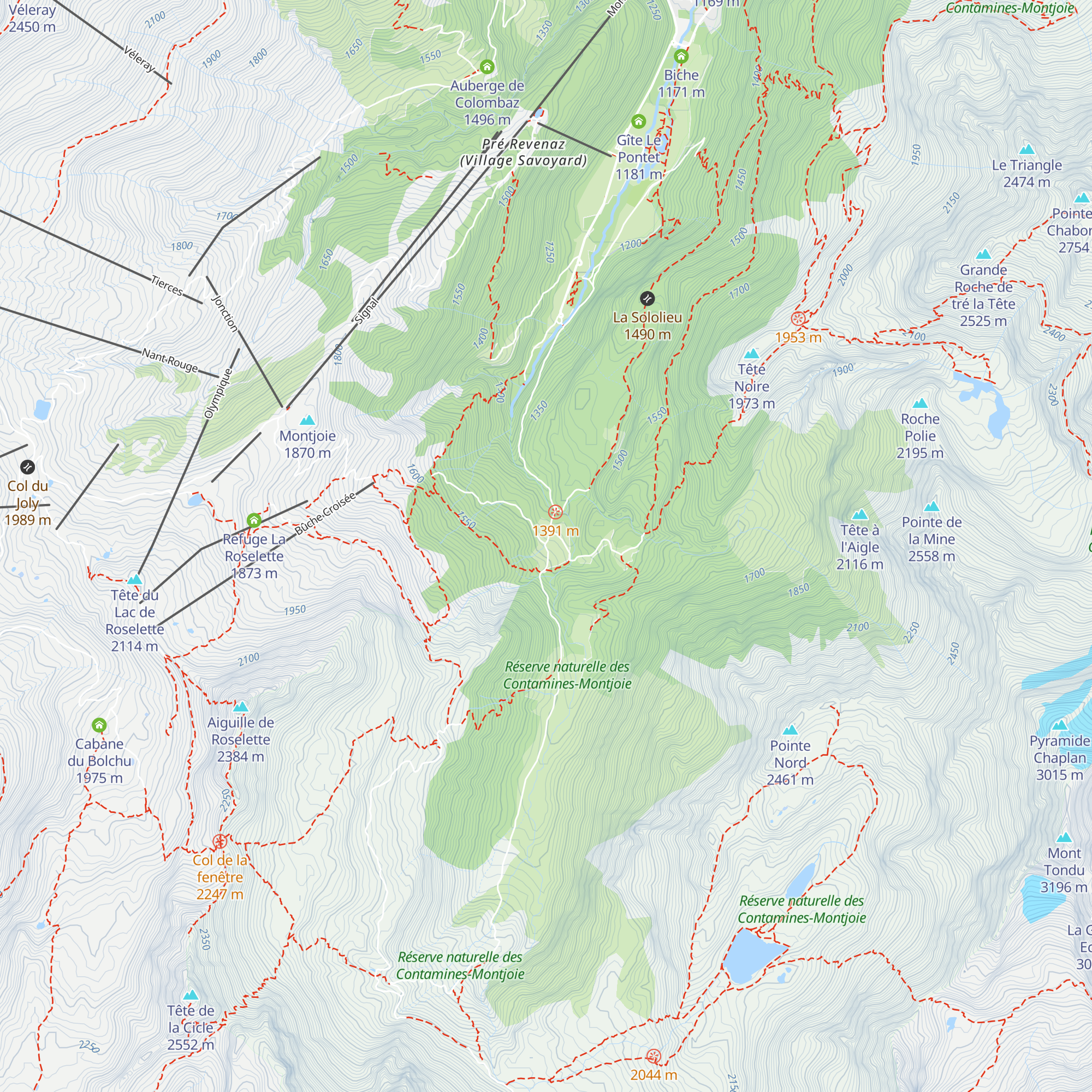 Alpinus Lodge map