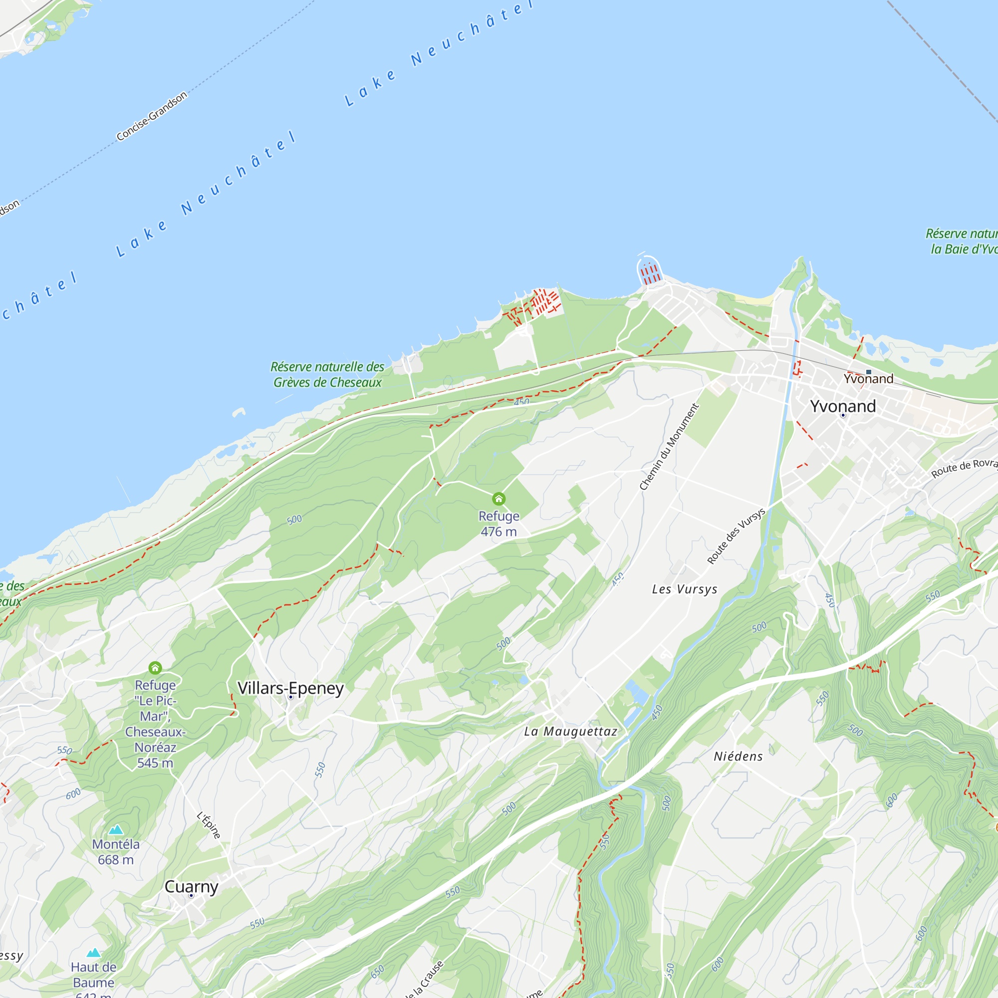 Refuge map