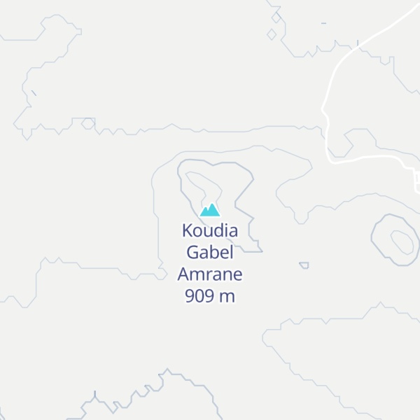 Map of Koudia Gabel Amrane