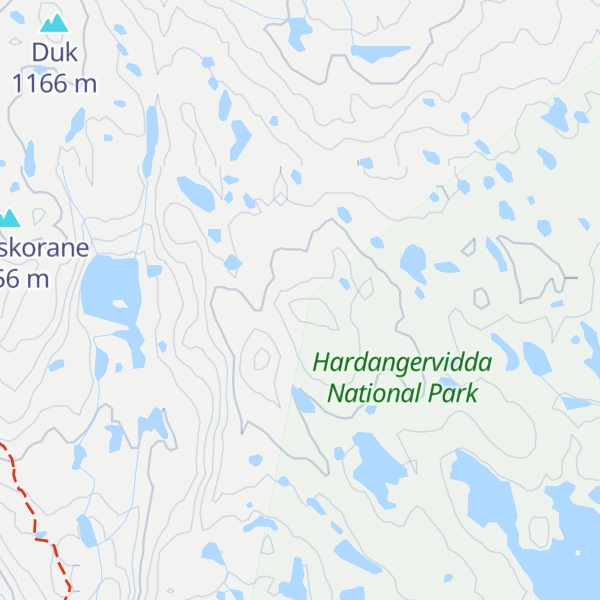 Map of Kvanndalshøgdi