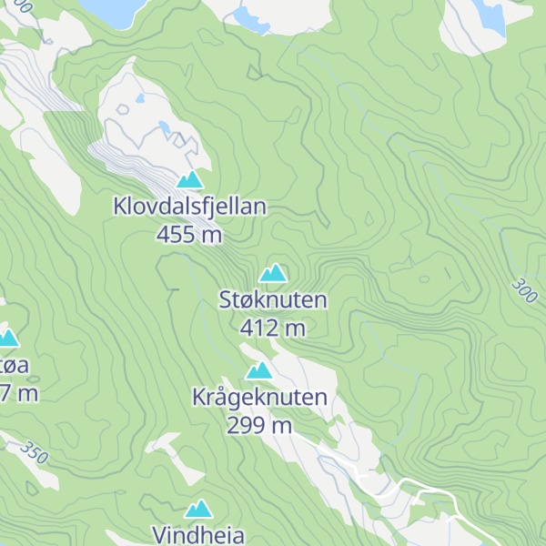 Map of Støknuten