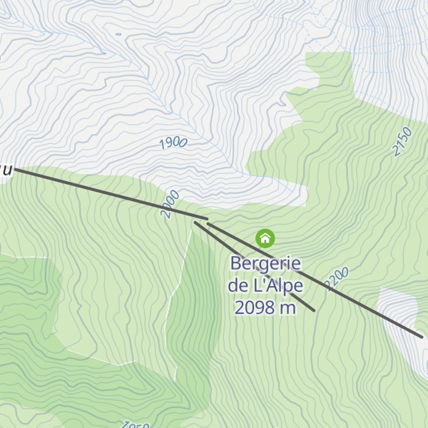 Map of Le Deux Mille Cent