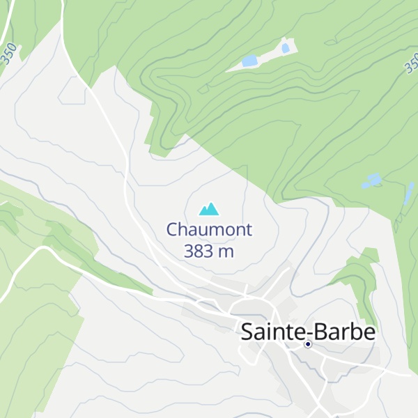 Map of Chaumont