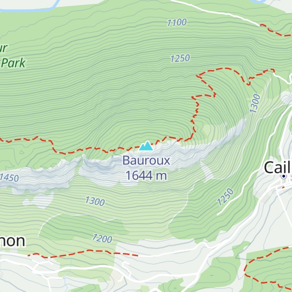 Map of Bauroux