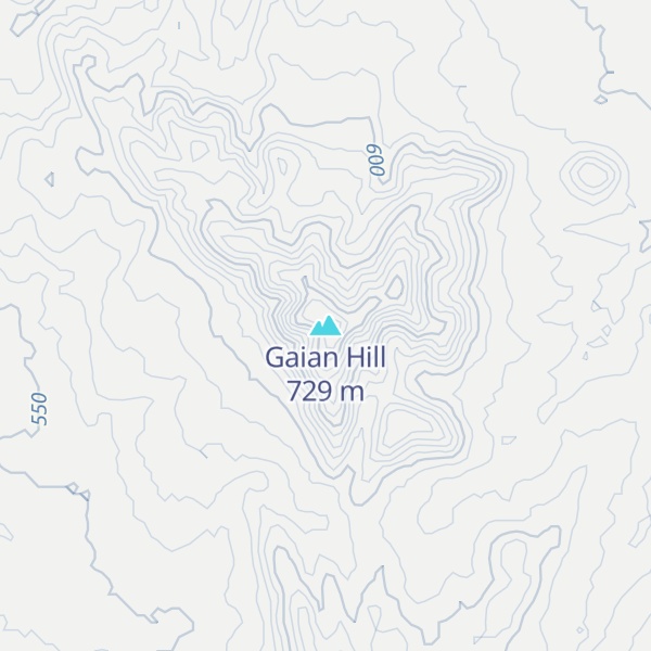 Map of Gaian Hill