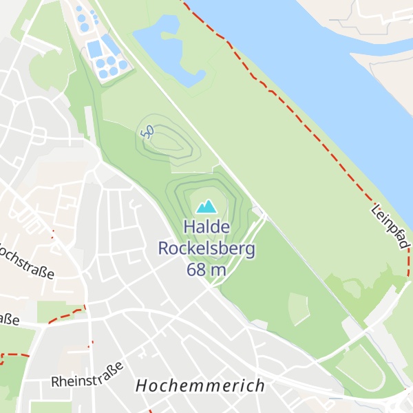 Map of Halde Rockelsberg