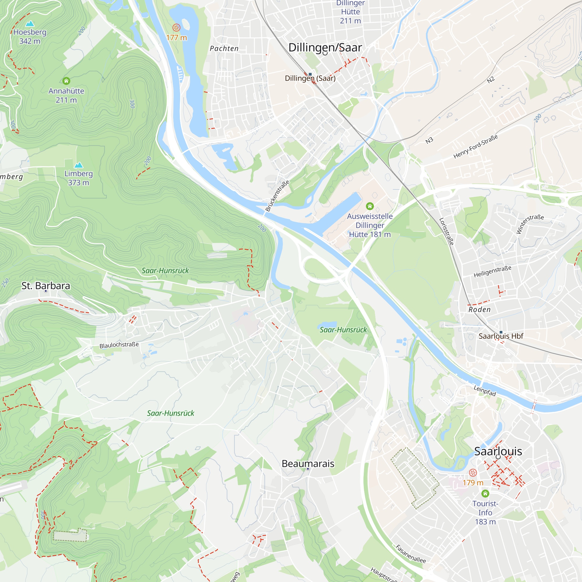 Zur Fischerhütte map