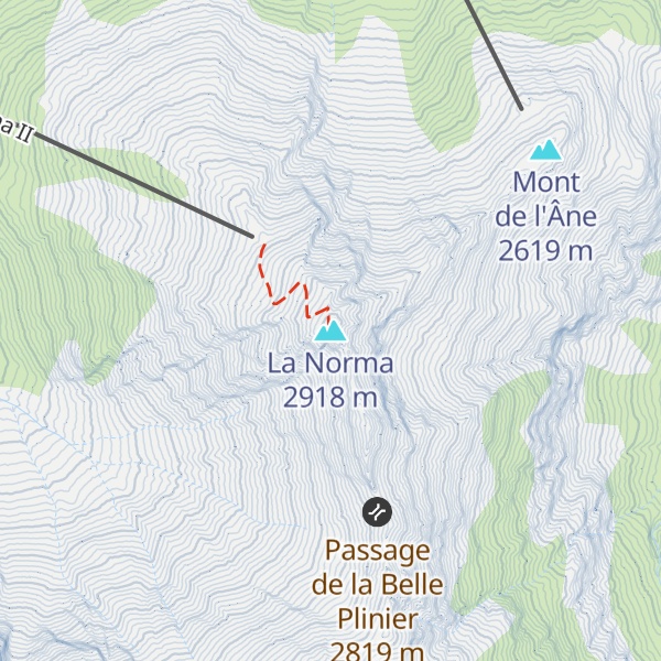 Map of La Norma
