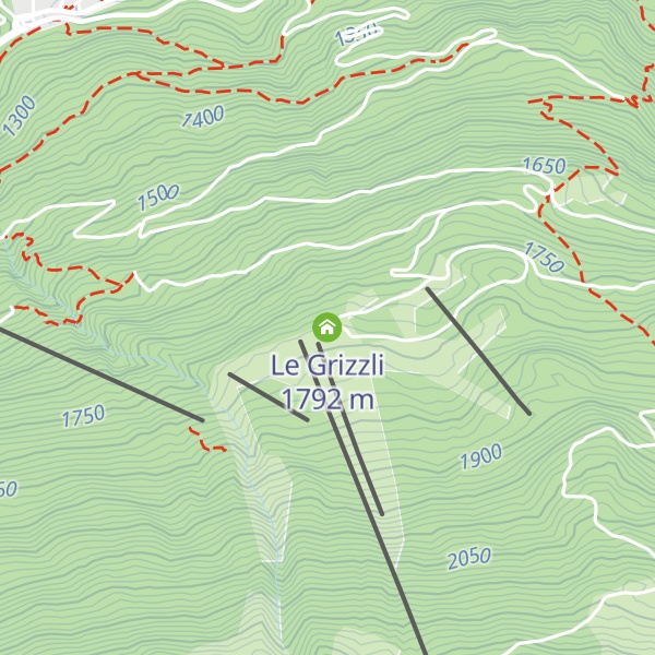 Map of Le Grizzli