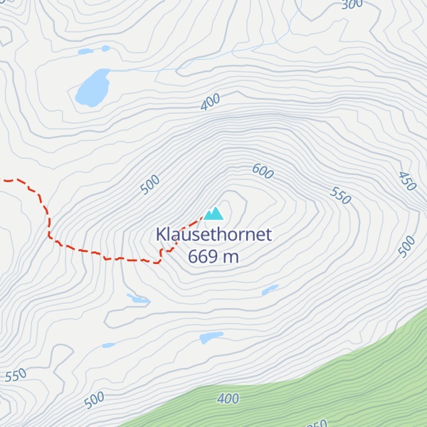 Map of Klausethornet