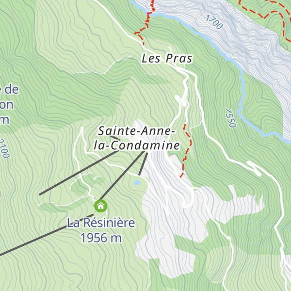 Map of La Pourvoirie