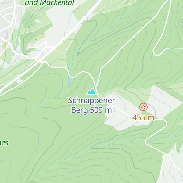 Map of Schnappener Berg
