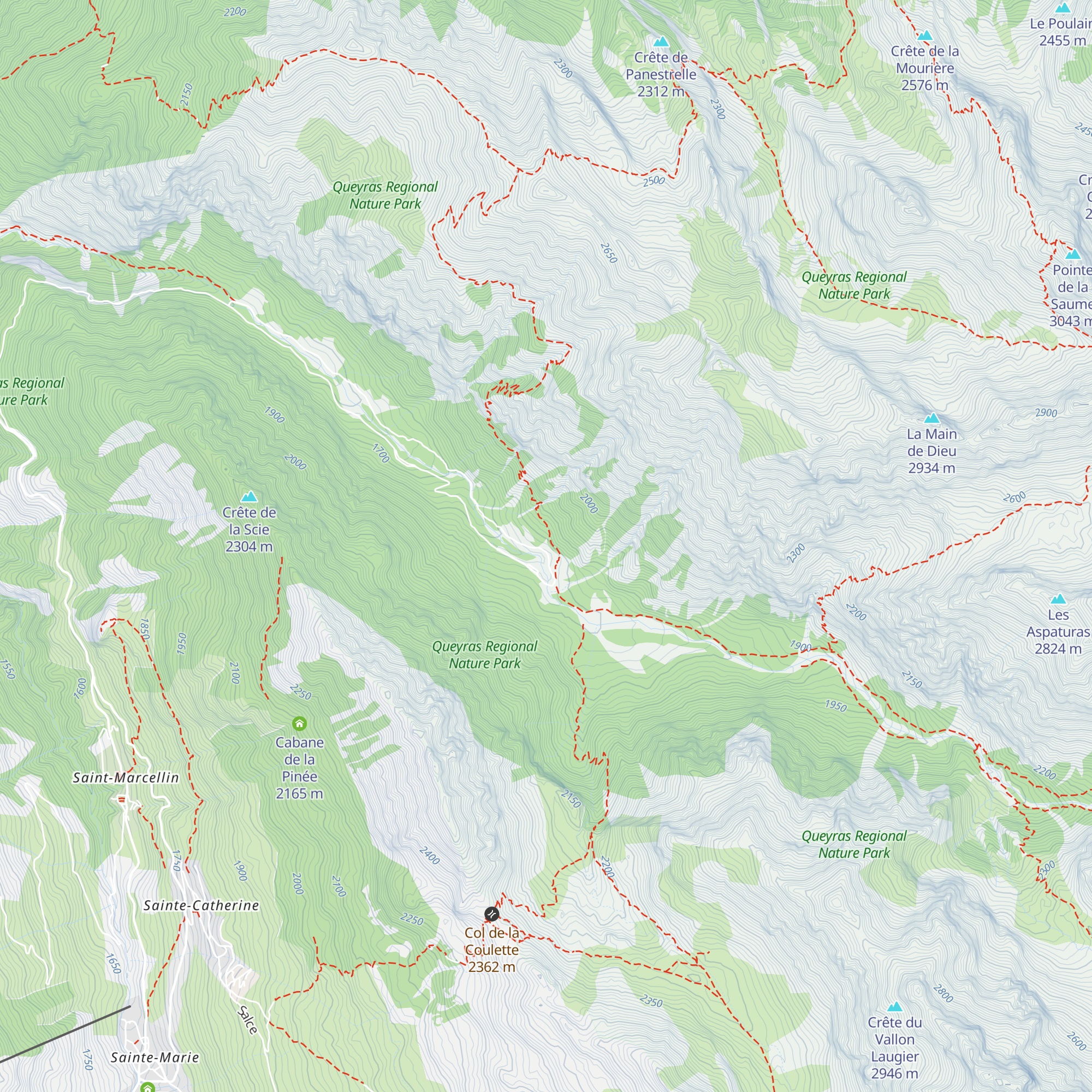 Bergerie map