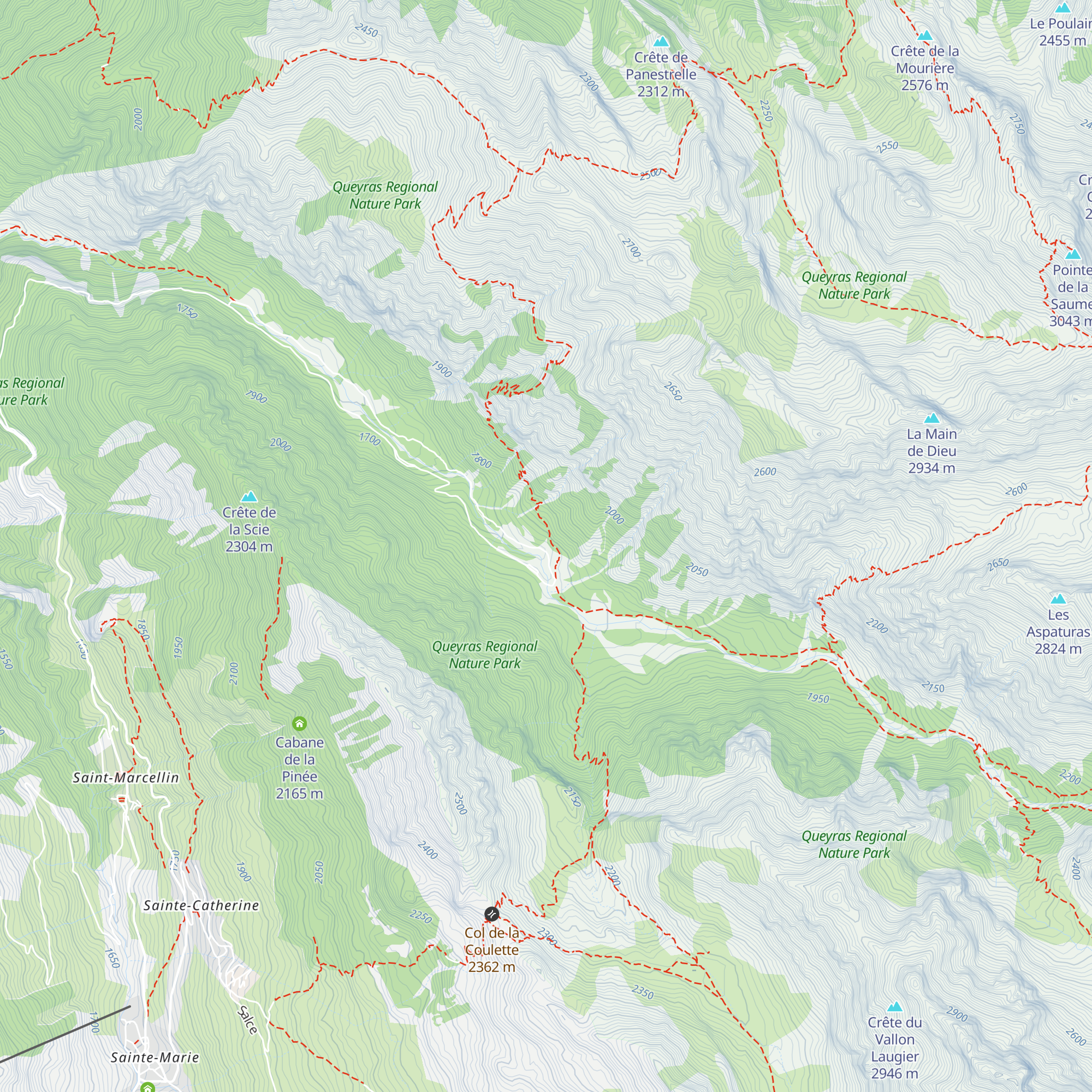 Bergerie map