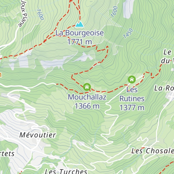 Map of Mouchallaz