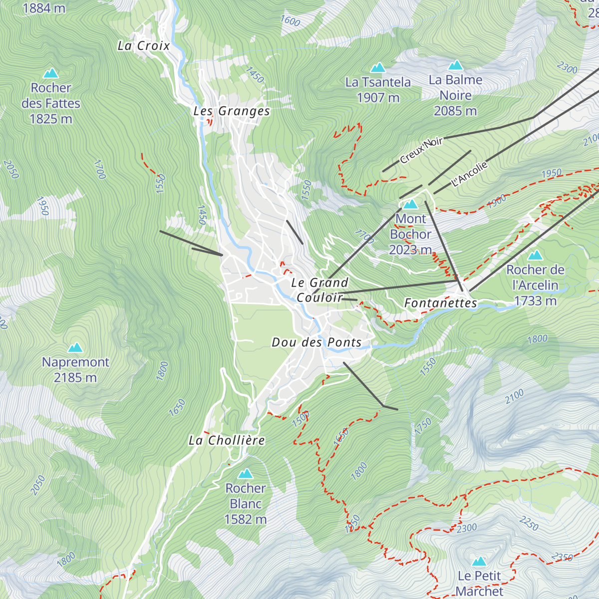 Maison du Parc National de la Vanoise map