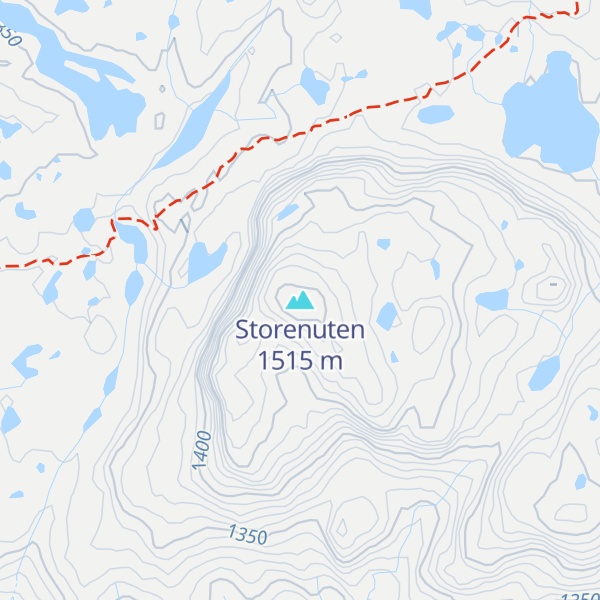 Map of Storenuten