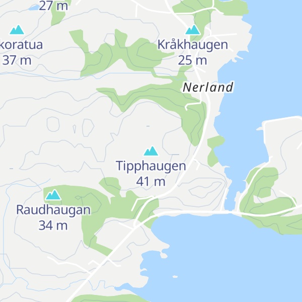 Map of Tipphaugen