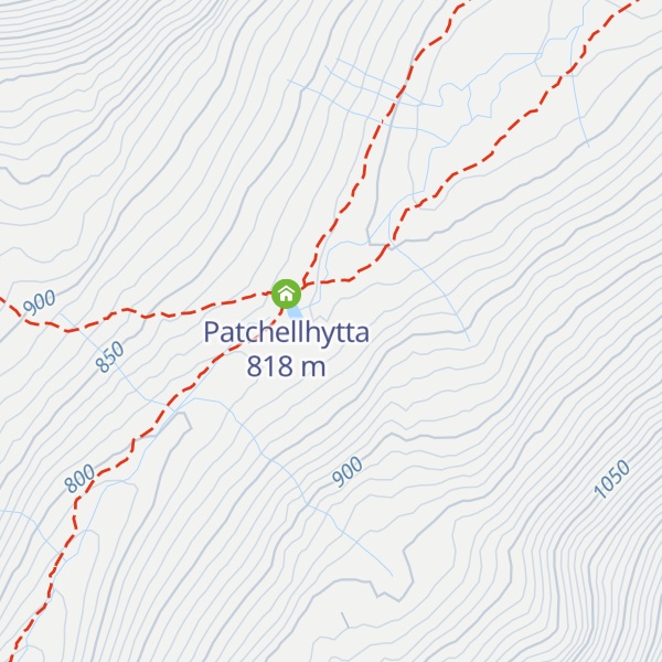 Map of Patchellhytta steinbu
