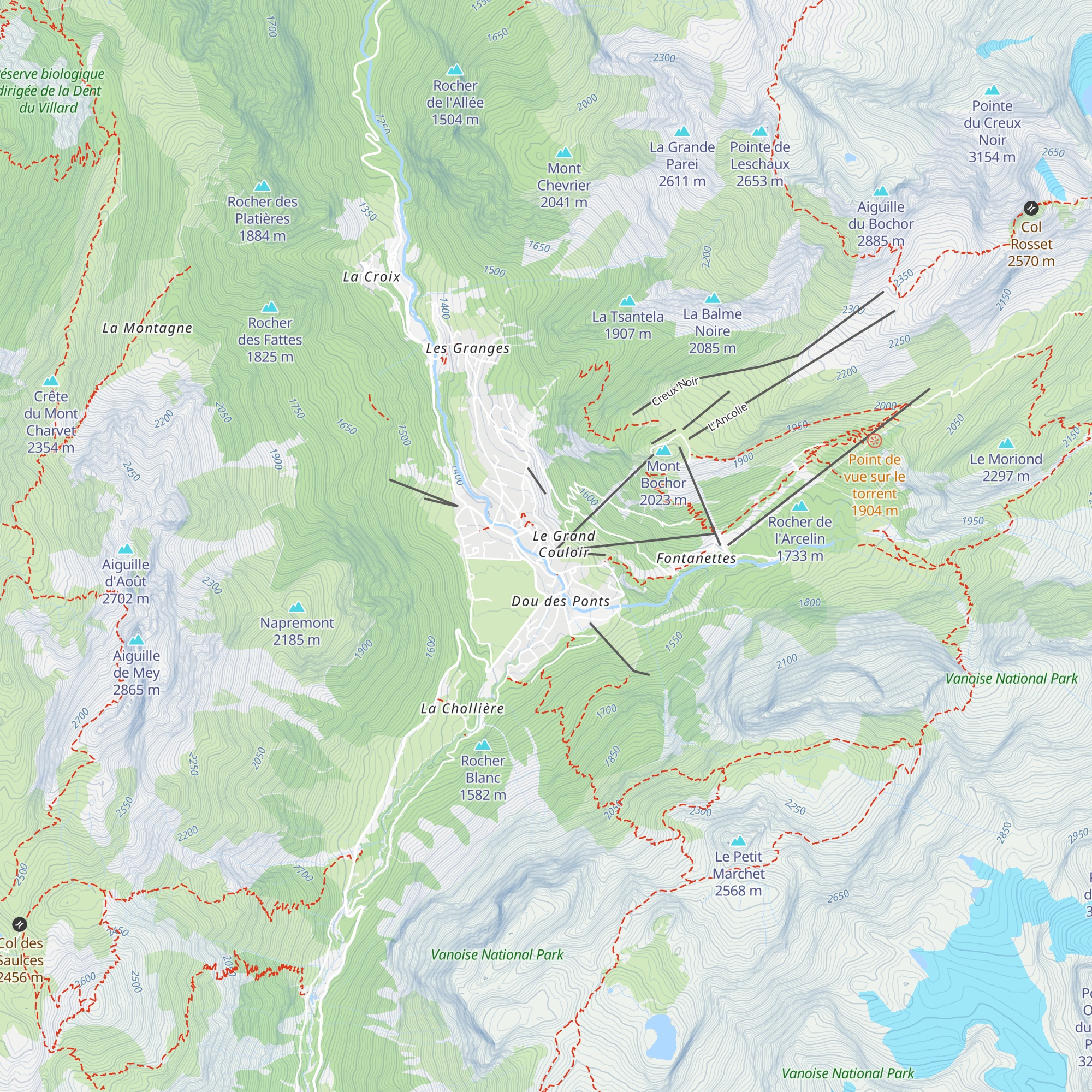 Au Régal Savoyard map