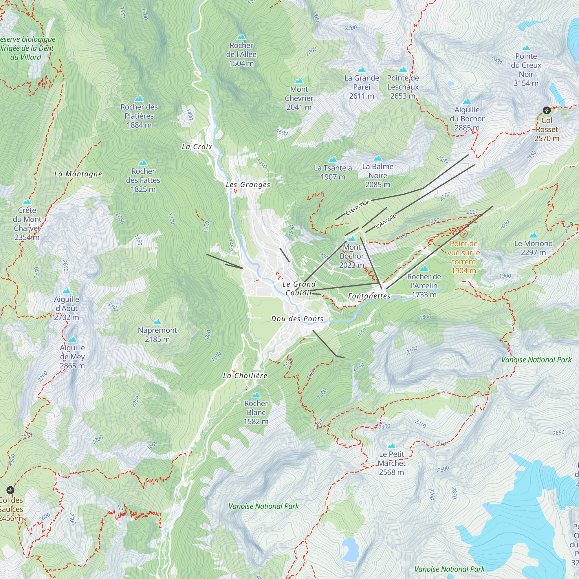 Au Régal Savoyard map