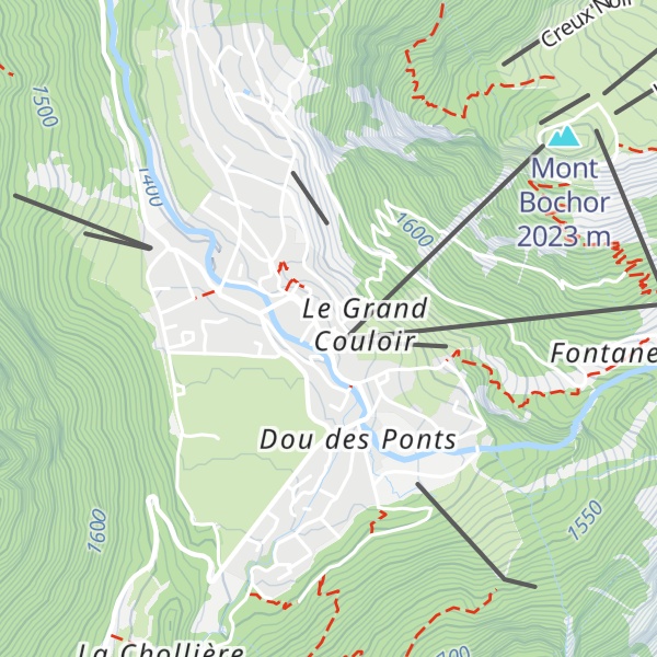 Map of Au Régal Savoyard