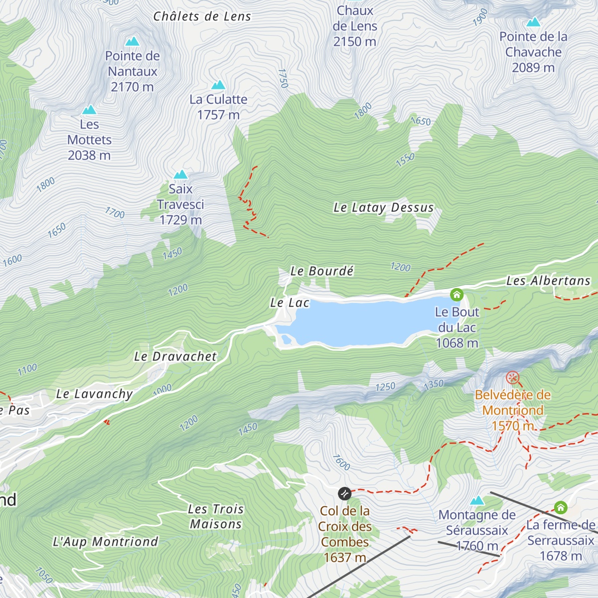Auberge du Verdoyant map